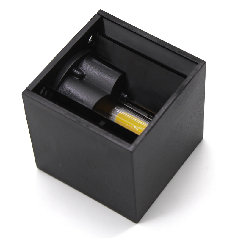 Kit 5 Mini Black Arandela LED G93W Internal External